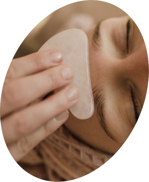 image of a woman's face